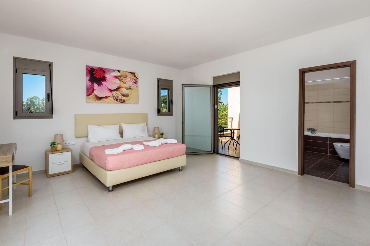 Villa Anolia With Private Pool Коскину Экстерьер фото