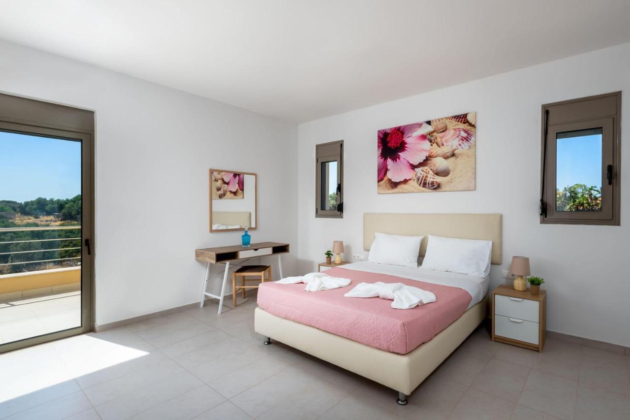 Villa Anolia With Private Pool Коскину Экстерьер фото